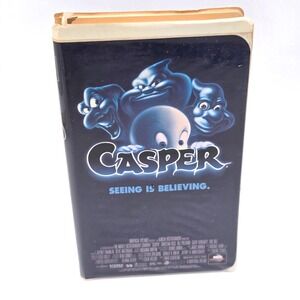 Casper VHS 1995 Movie Christina Ricci MCA Universal Clamshell Case 82316